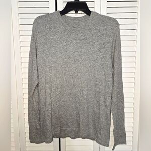 Club Monaco Men's M V-neck Long Sleeve Knit Shirt